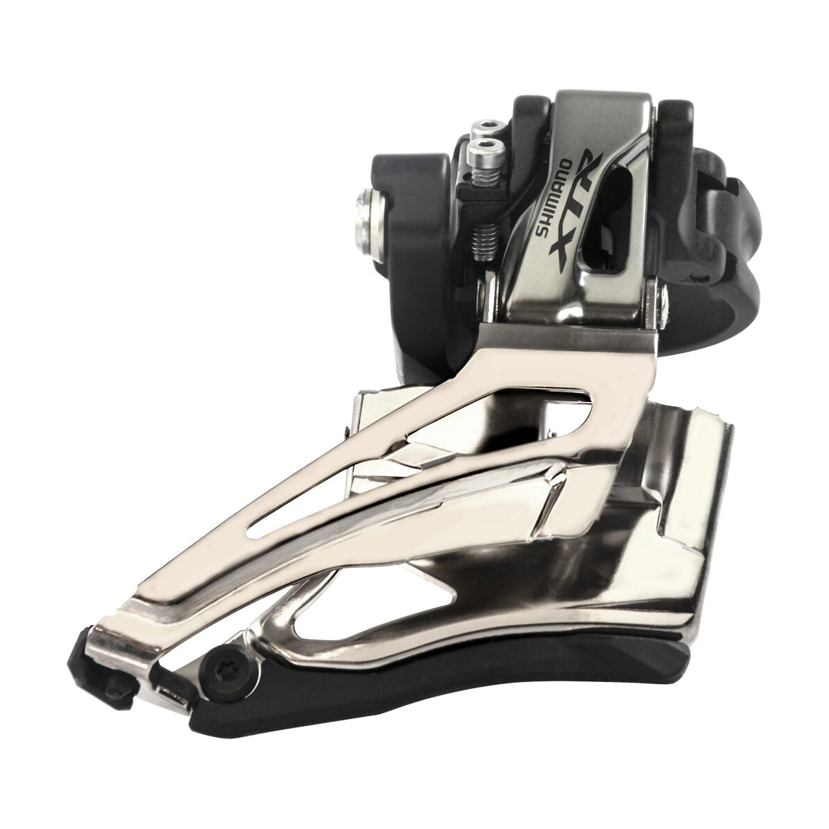 Desviador dianteiro SHIMANO XTR FD-M9025-H 11V — vista 1 sobre fundo branco