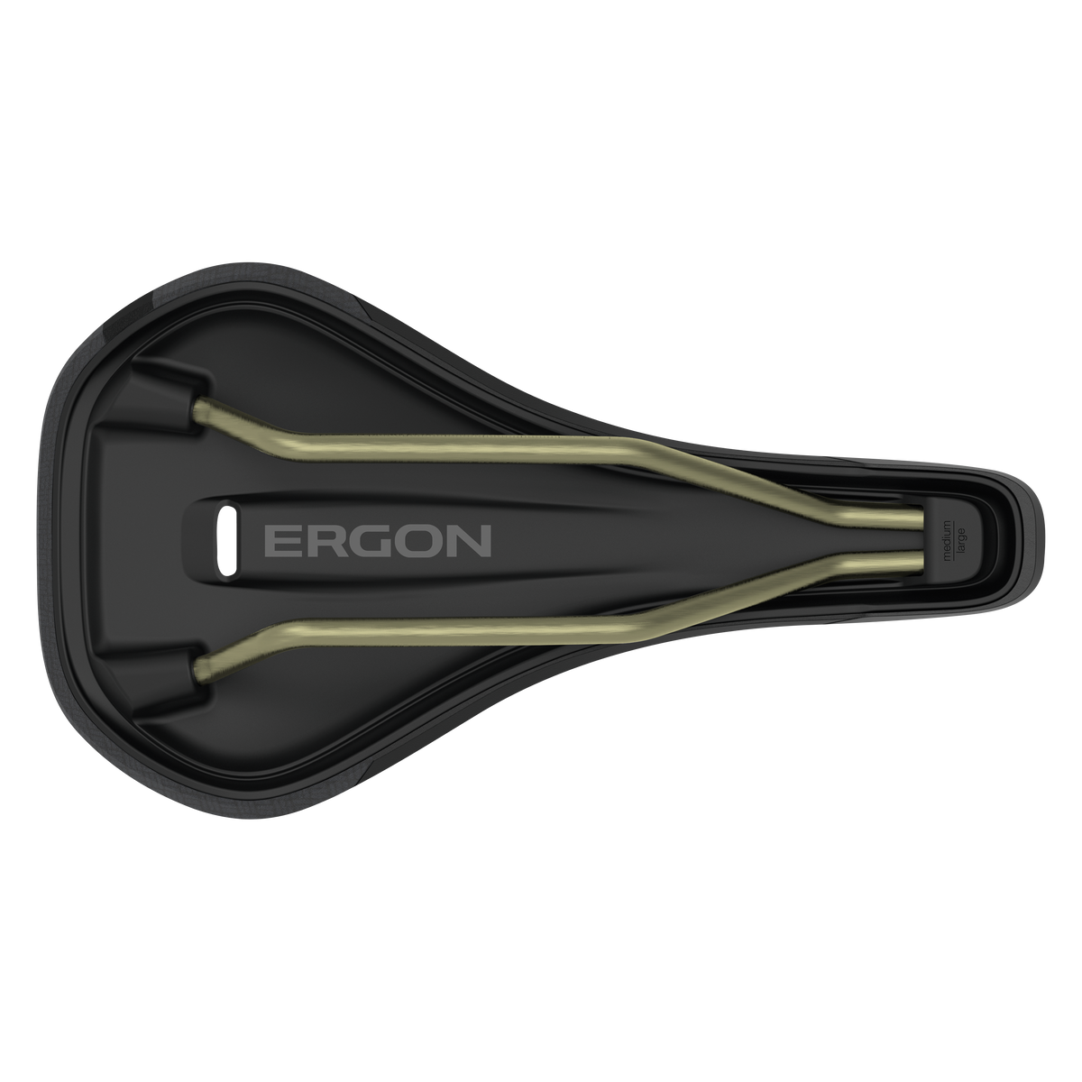 Selim ERGON SM Enduro Pro com carris de titânio — vista adicional