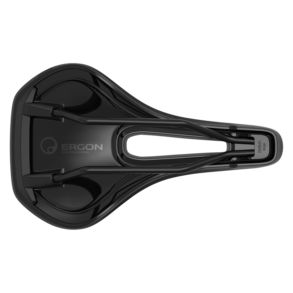 Selim ERGON SMC M/L para mulher com carris CrMo — vista adicional