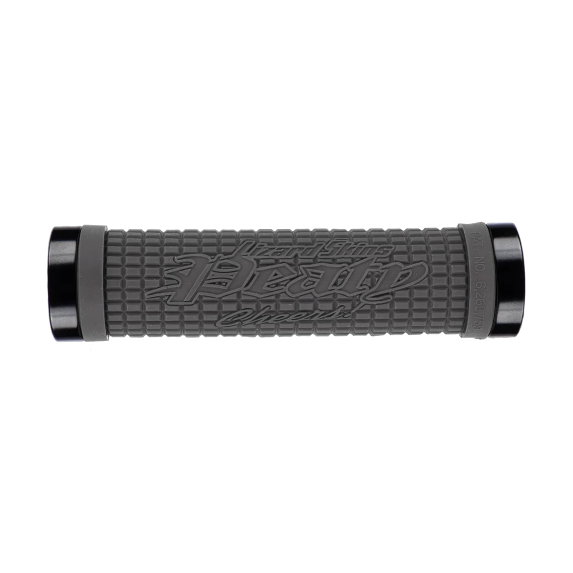 Grips LIZARD SKINS PEATY SIGNATURE Lock-On Cinzento