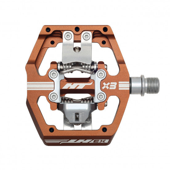 Pedais HT COMPONENTS X3 Bronze