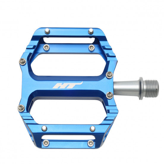 HT COMPONENTS AR09SX Pedais planos azul-marinho