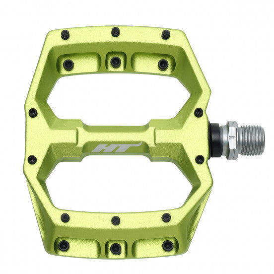 Pedais planos HT COMPONENTS Spider AF03 Verde