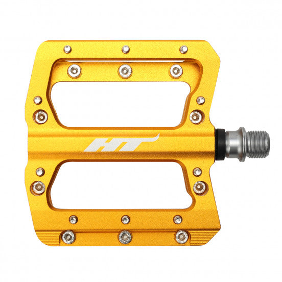 Pedais planos de ouro HT COMPONENTS AN14A
