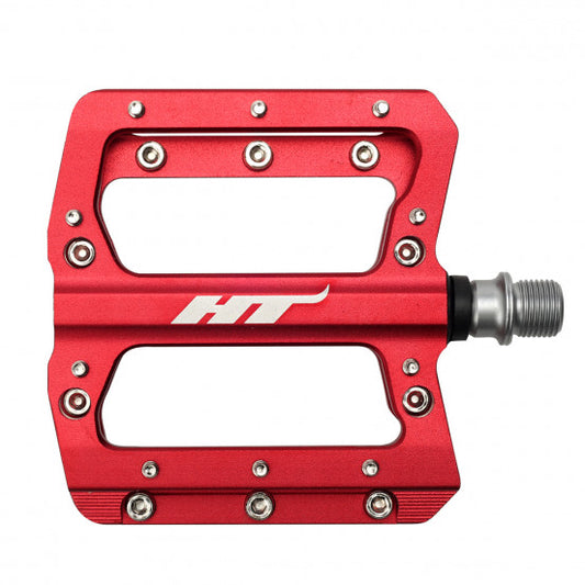 Pedais planos HT COMPONENTS NANO AN14A Vermelho