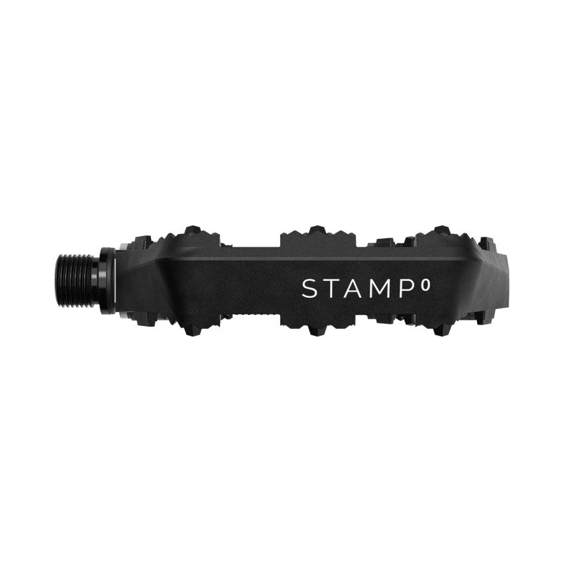 CRANKBROTHERS STAMP 0 Pedais planos largos Preto