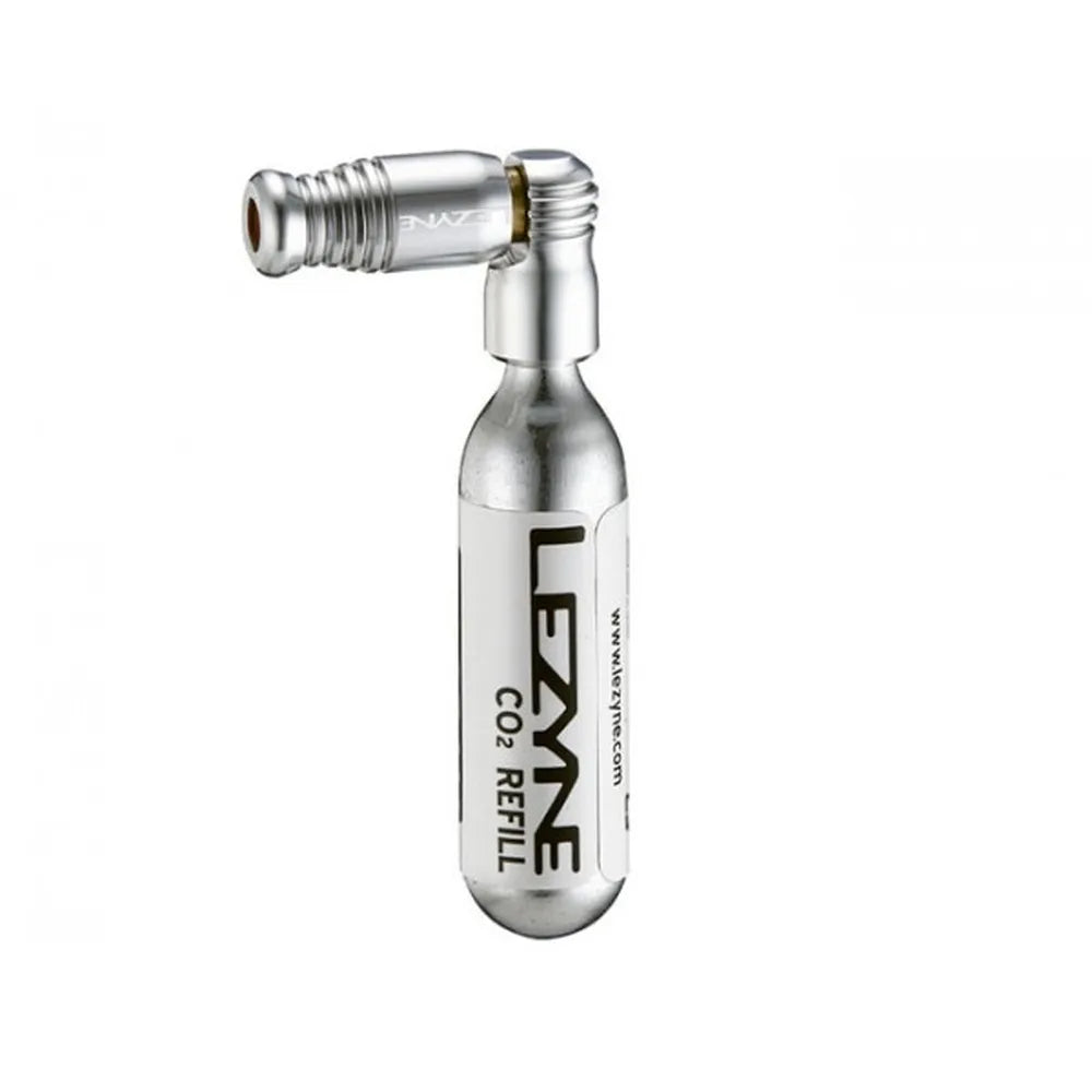 Bomba de CO2 LEZYNE TRIGGER SPEED DRIVE CNC prateada