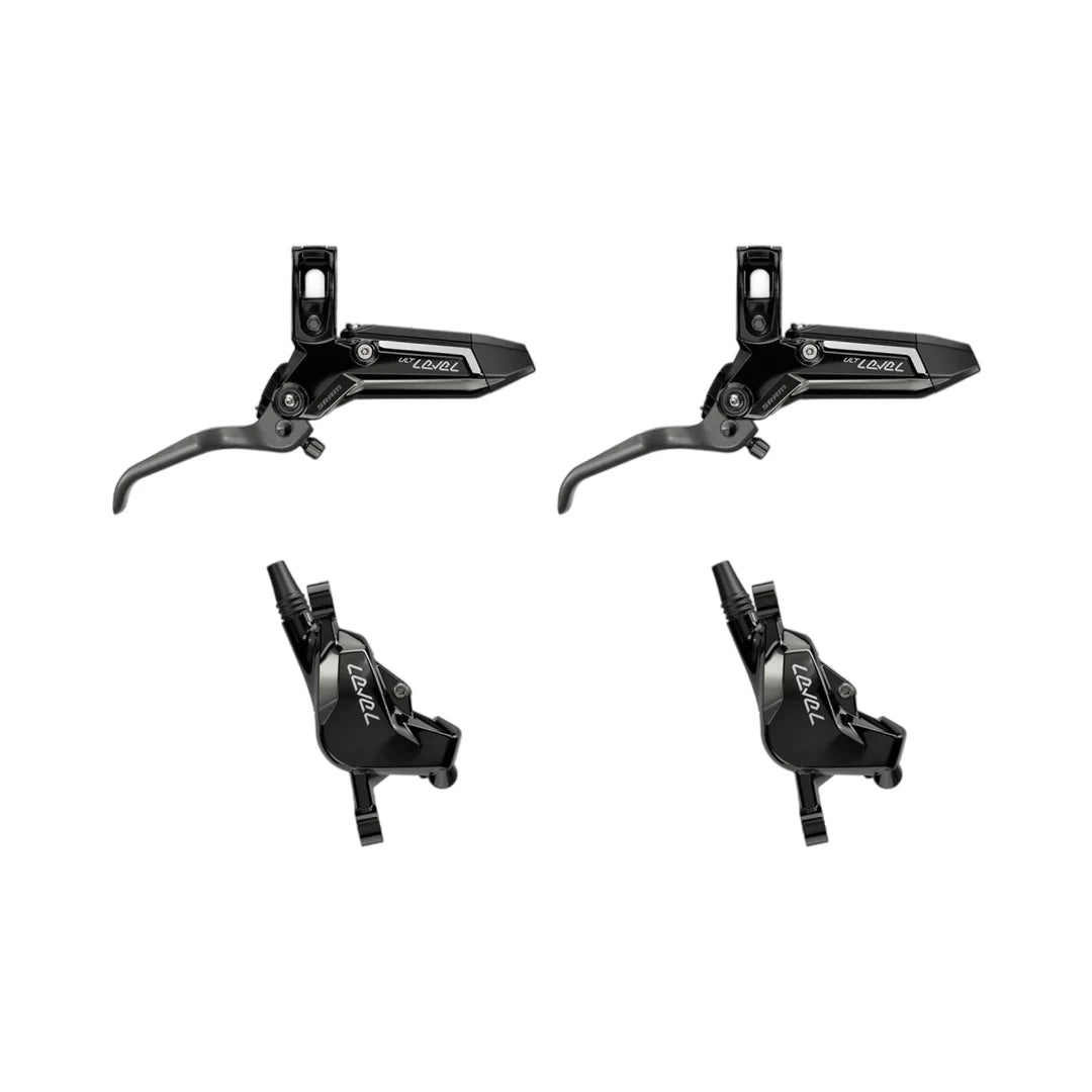 Par de travões de 2 pistões SRAM LEVEL ULTIMATE STEALTH Preto