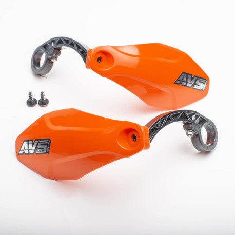 AVS BASIC protetor de mãos (aba de plástico) Laranja