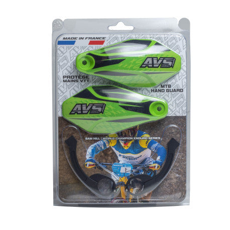 AVS KIT DECO Alu Handguard Verde claro/preto