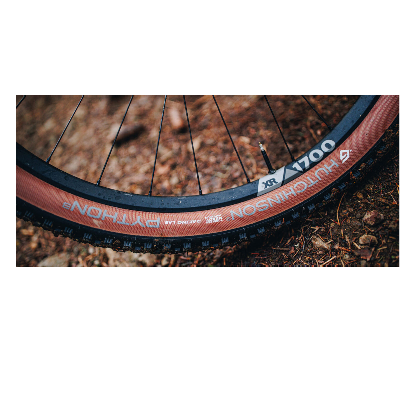 Pneu HUTCHINSON PYTHON 3 29x2.30 Racing Lab Hardskin Race Ripost XC Tubeless Ready Soft Castanho