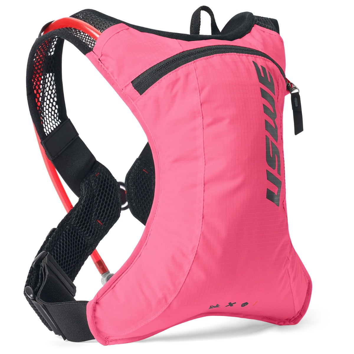 Saco de hidratação cor-de-rosa USWE RACE 2.0 2 L
