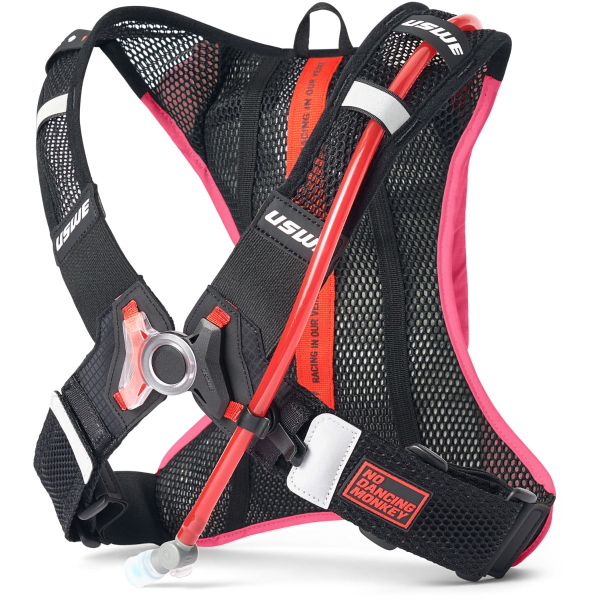 Saco de hidratação cor-de-rosa USWE RACE 2.0 2 L