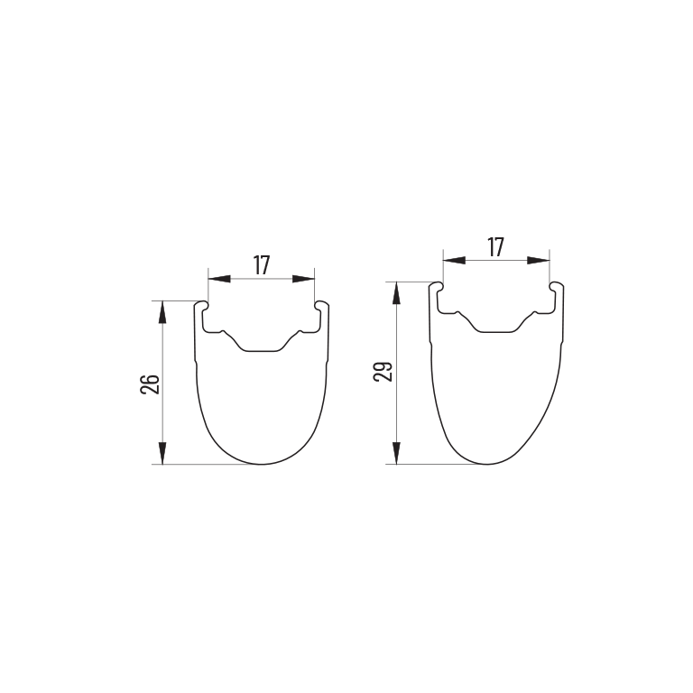 Par de rodas MICHE RACE PRO 2 LIGHT com pneus