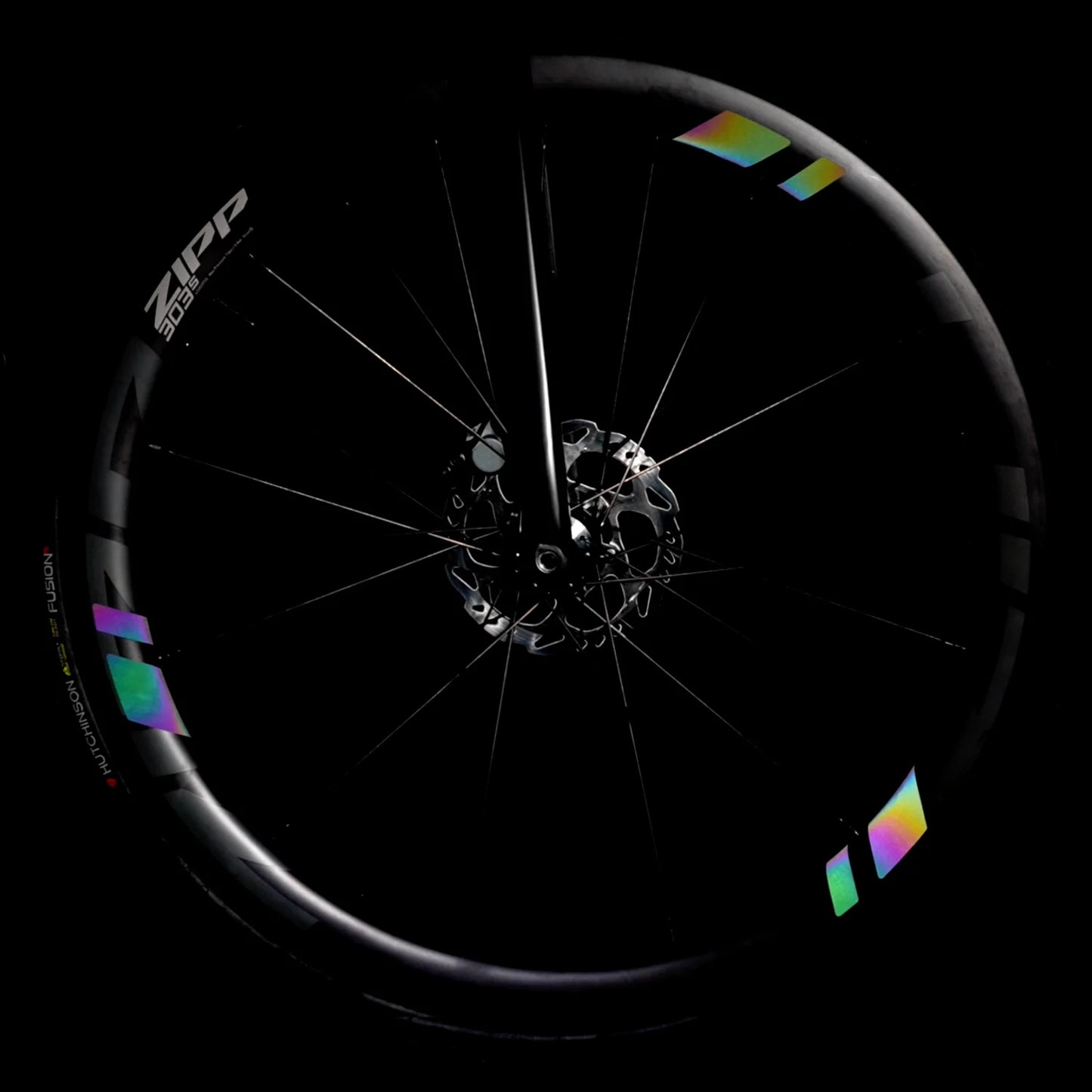 THE BEAM WHEEL FLASH 2.0 Autocolantes reflectores arco-íris