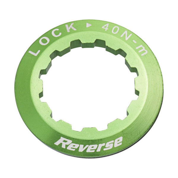 Porca de Cassete 8/11V REVERSE COMPONENTS Verde Claro
