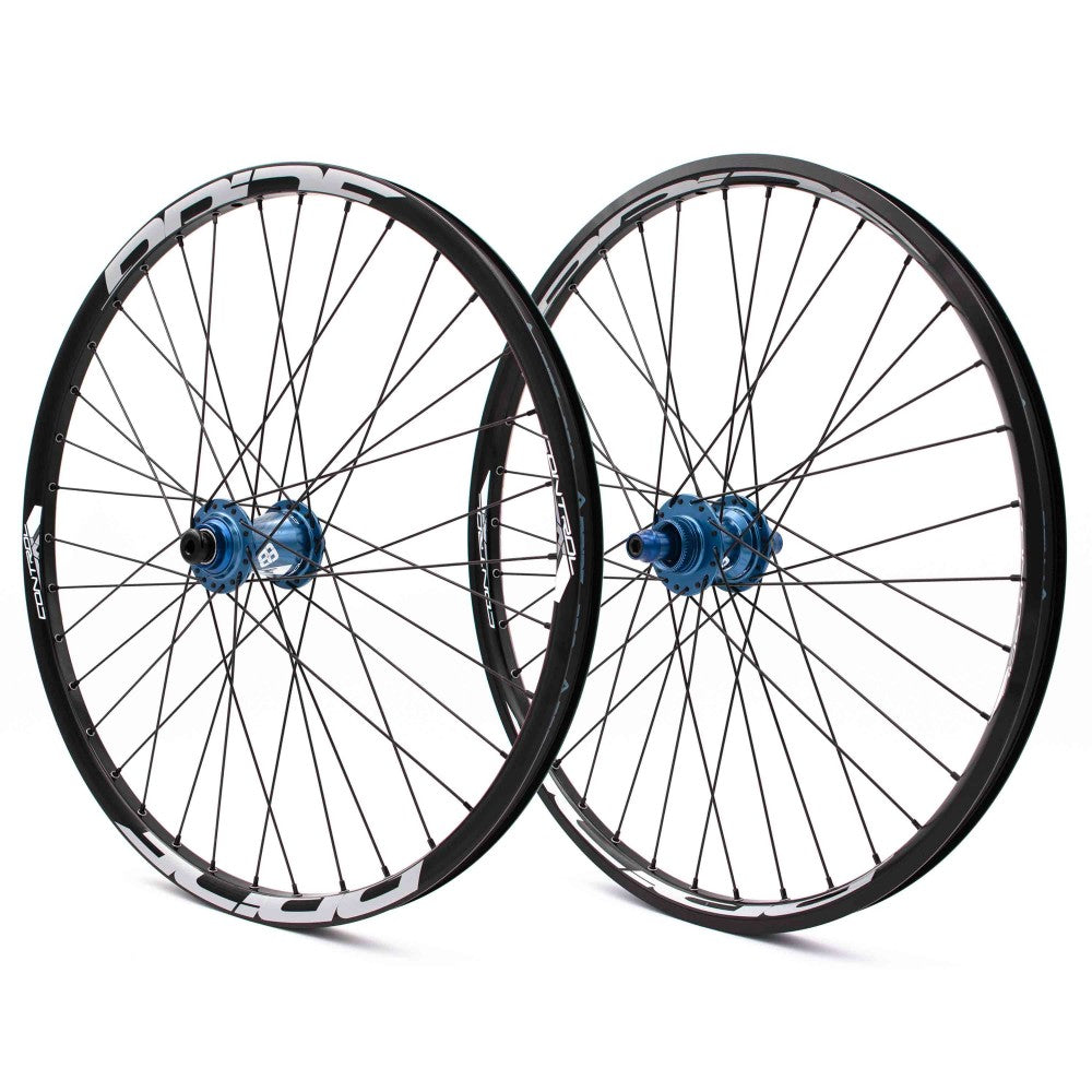 Par de Rodas PRIDE 20" (451mm) Control V2 Disc Eixos 10/15mm Azul