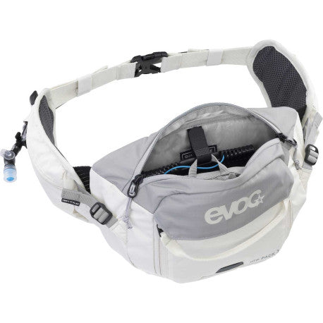 EVOC HIP PACK 3 L + 1,5 L Bolsa de água Cinzento