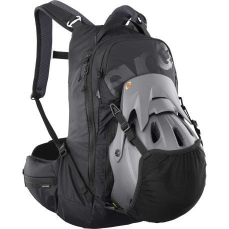 Mochila com Dorsal EVOC TRAIL PRO BLACKLINE 16 L Preto