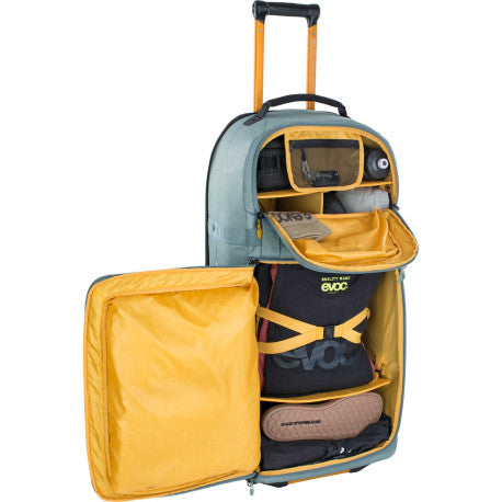 Saco de viagem EVOC WORLD TRAVELLER 125 L Cinzento