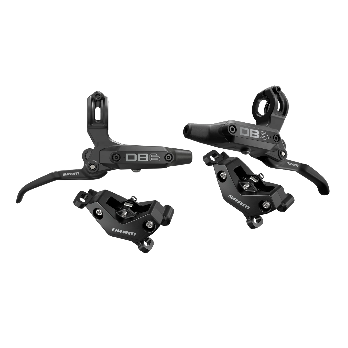 Par de travões SRAM DB6 Preto