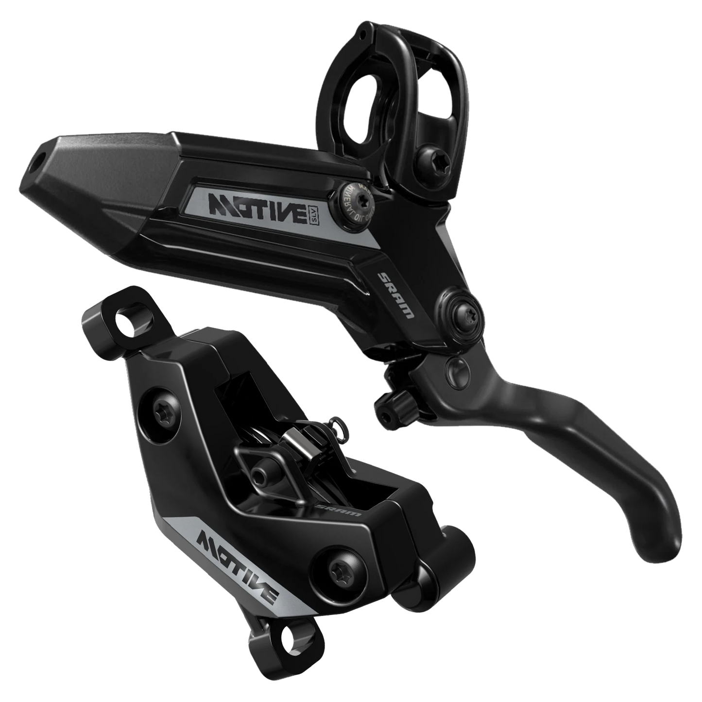 Par de travões SRAM MOTIVE SILVER Preto