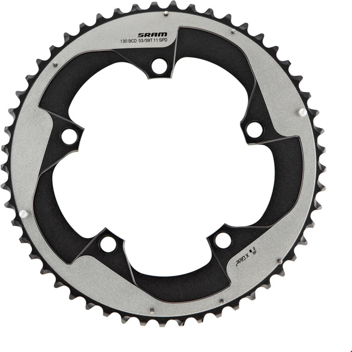 Prato interior/exterior 11V SRAM RIVAL22 X-Glide R 110/130 mm