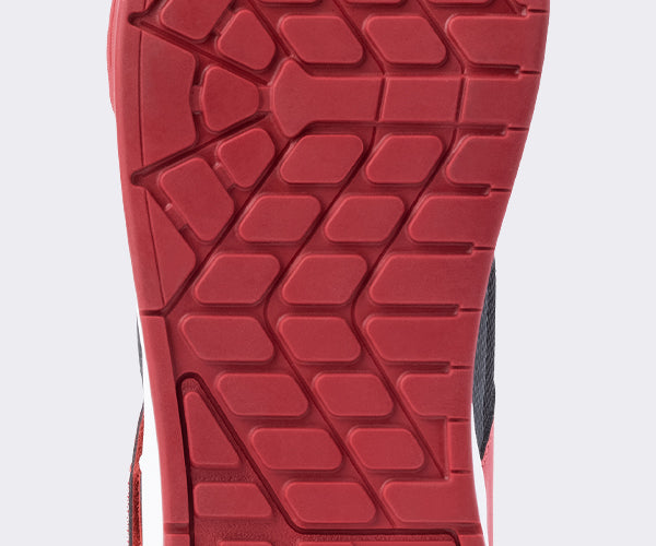 CRANKBROTHERS STAMP SPEED LACE FLAT Sapatos MTB Preto/Vermelho/Branco