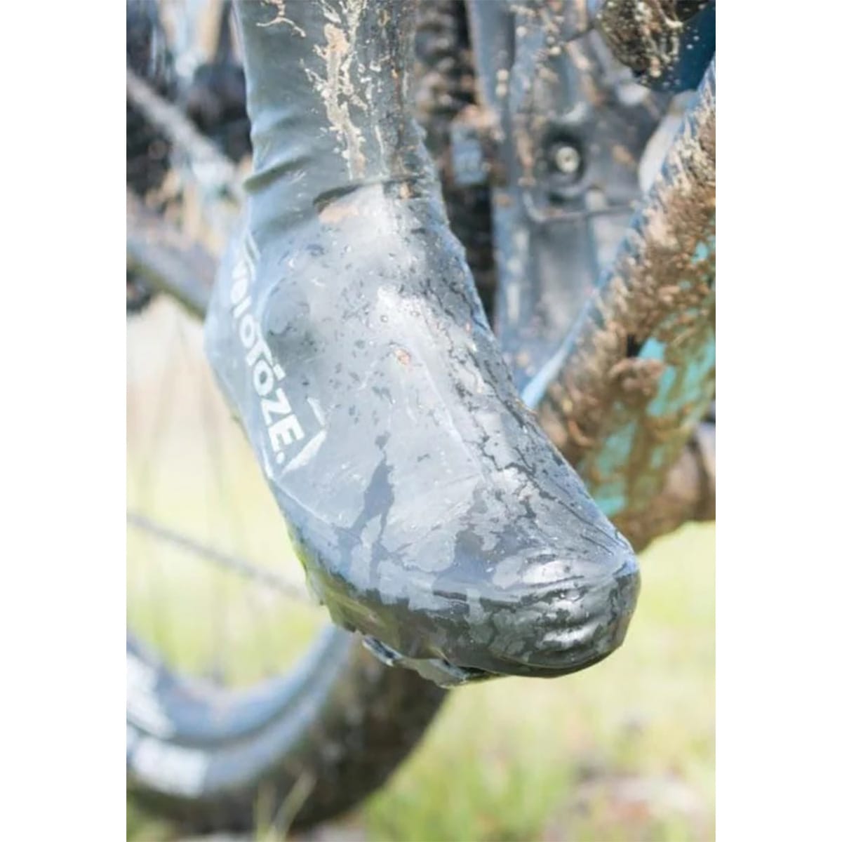 Cobertura para sapatos VELOTOZE HAUTES 2.0 SUPER STRONG Preto/branco