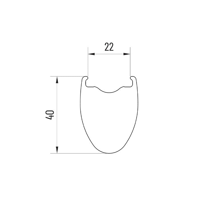 Par de rodas MICHE SWR EVO 40 DISC Tubeless Ready (bloqueio central)