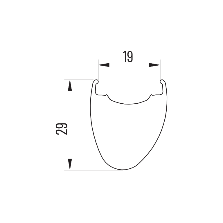 Par de rodas MICHE SYNTIUM AERO DISC Tubeless Ready (bloqueio central)