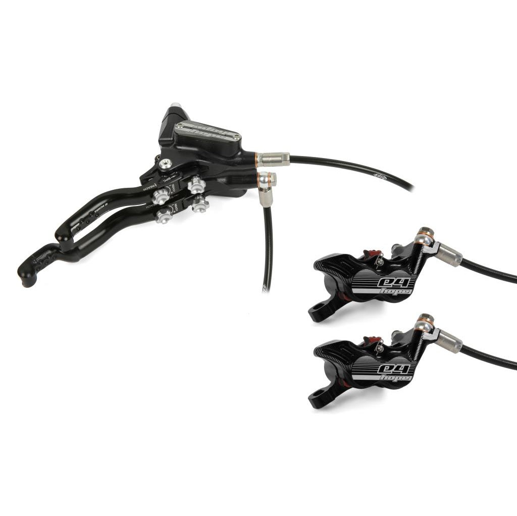 HOPE TECH 3 E4 DUO Travão reto duplo Preto