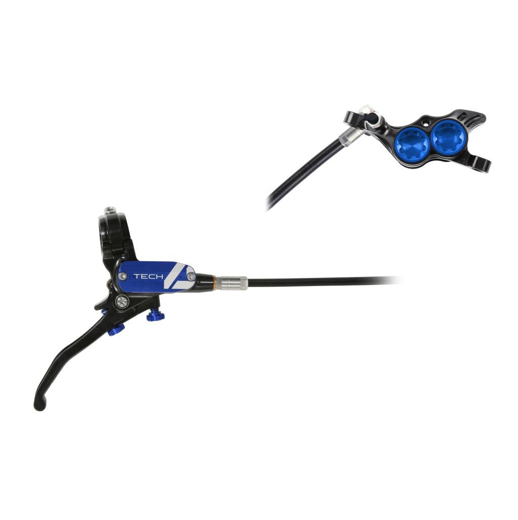 HOPE TECH 4 E4 Travão traseiro Preto/Azul