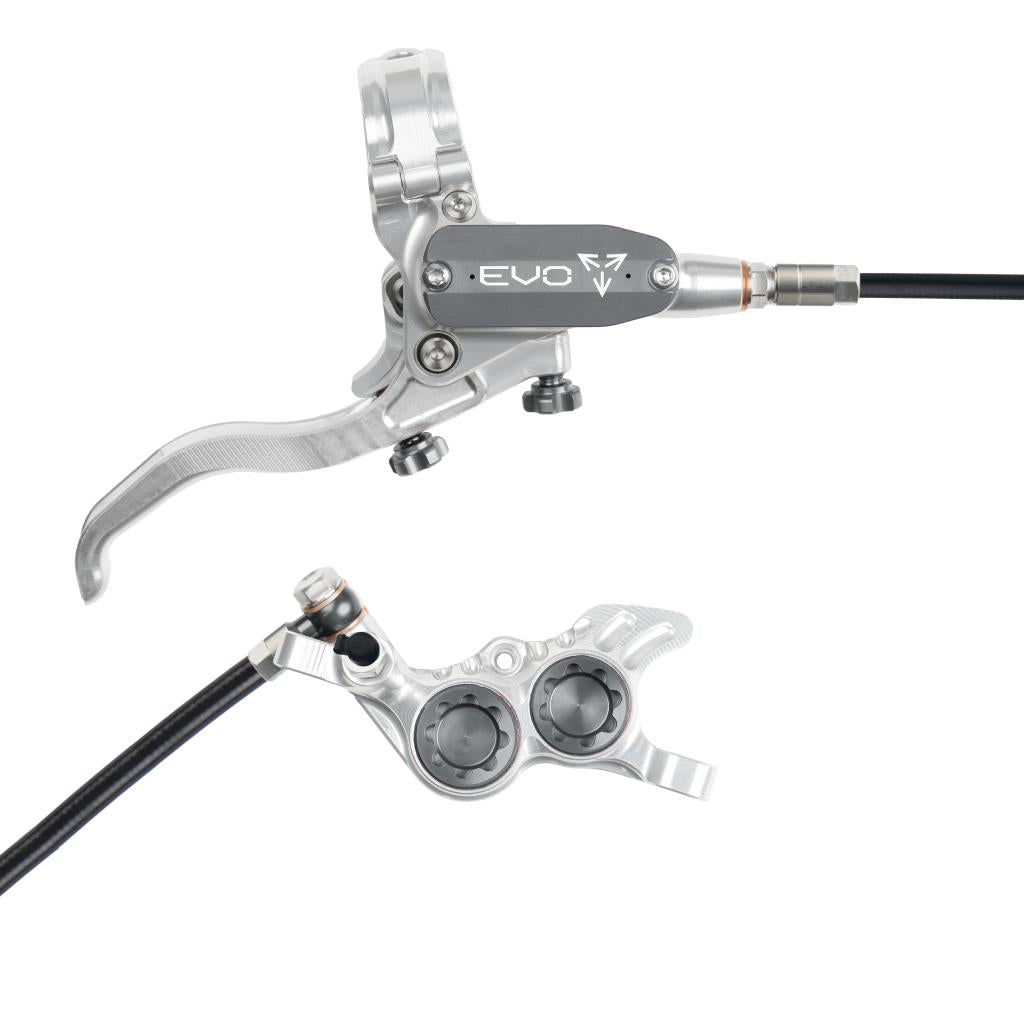 Travão traseiro HOPE TECH 4 EVO GR4 Prata/Fumo