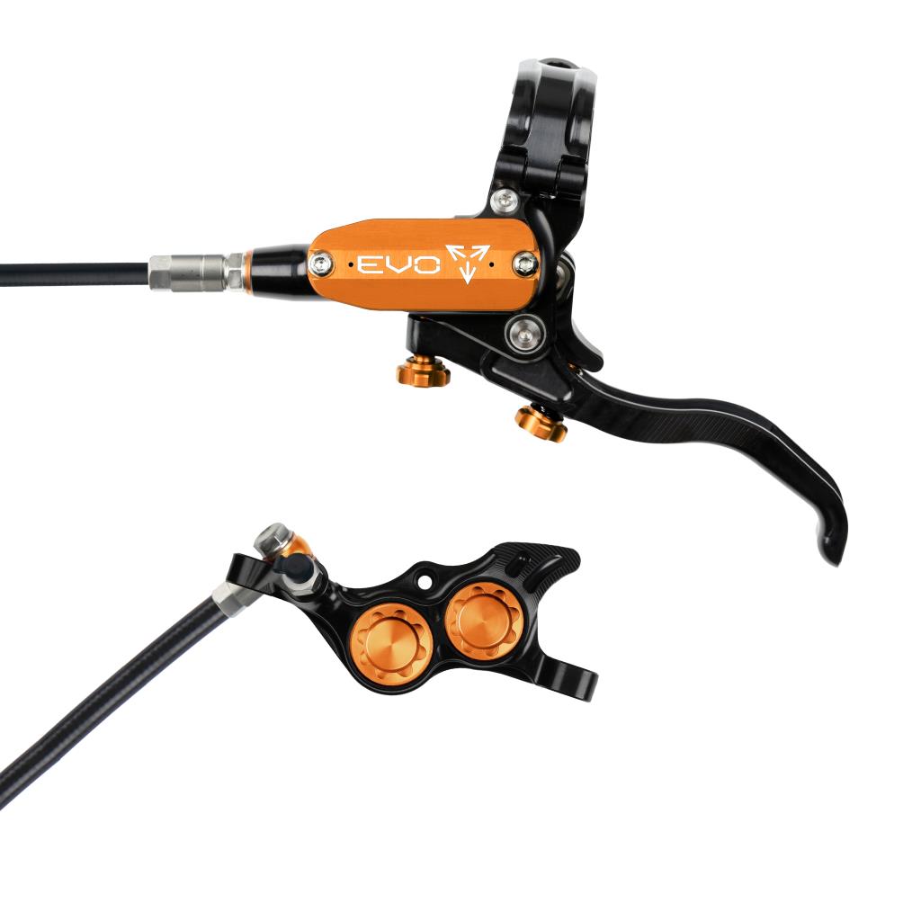 Travão dianteiro HOPE TECH 4 EVO TR4 Preto/Laranja