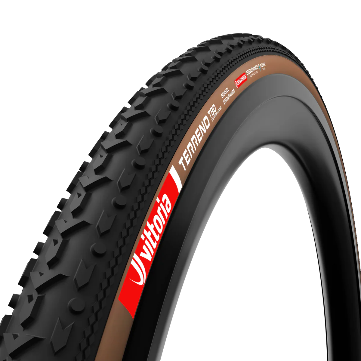 Pneu VITTORIA TERRENO T80 COARSE LOOSE 700x40c Gravel Endurance Tubeless Ready Soft Brown