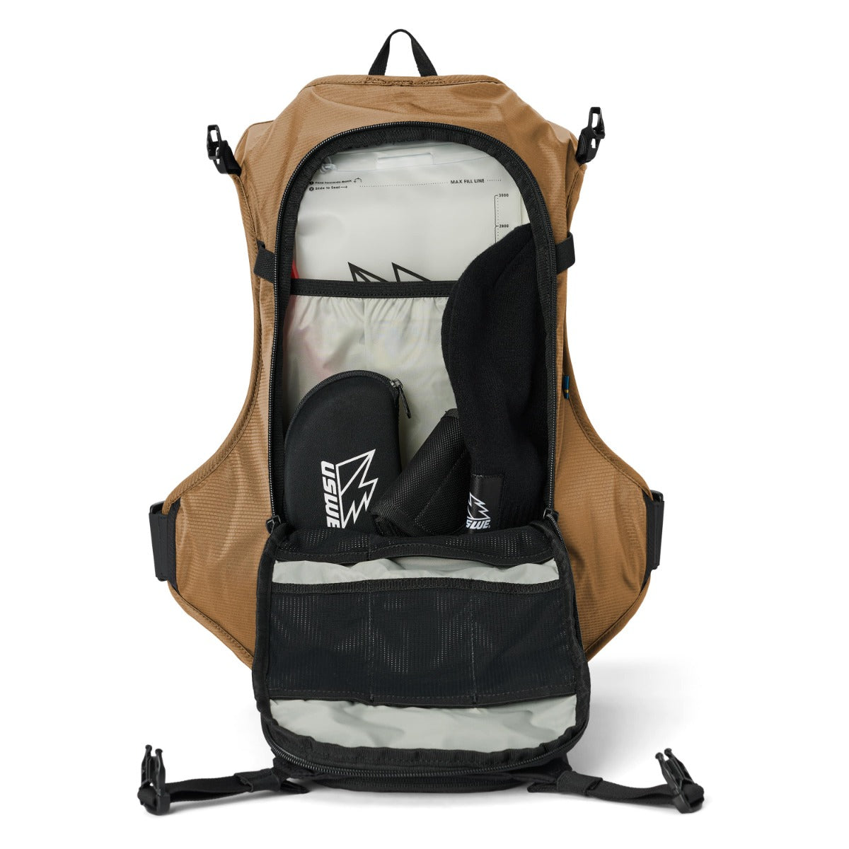 Saco de hidratação USWE MTB HYDRO 12 L Bronze
