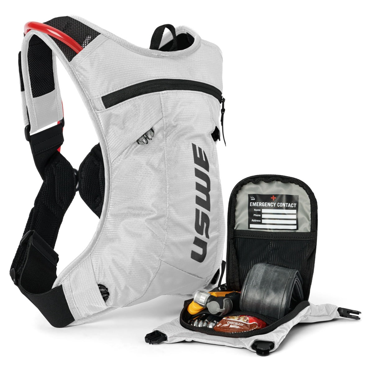 Saco de Hidratação USWE MTB HYDRO 3 L Branco