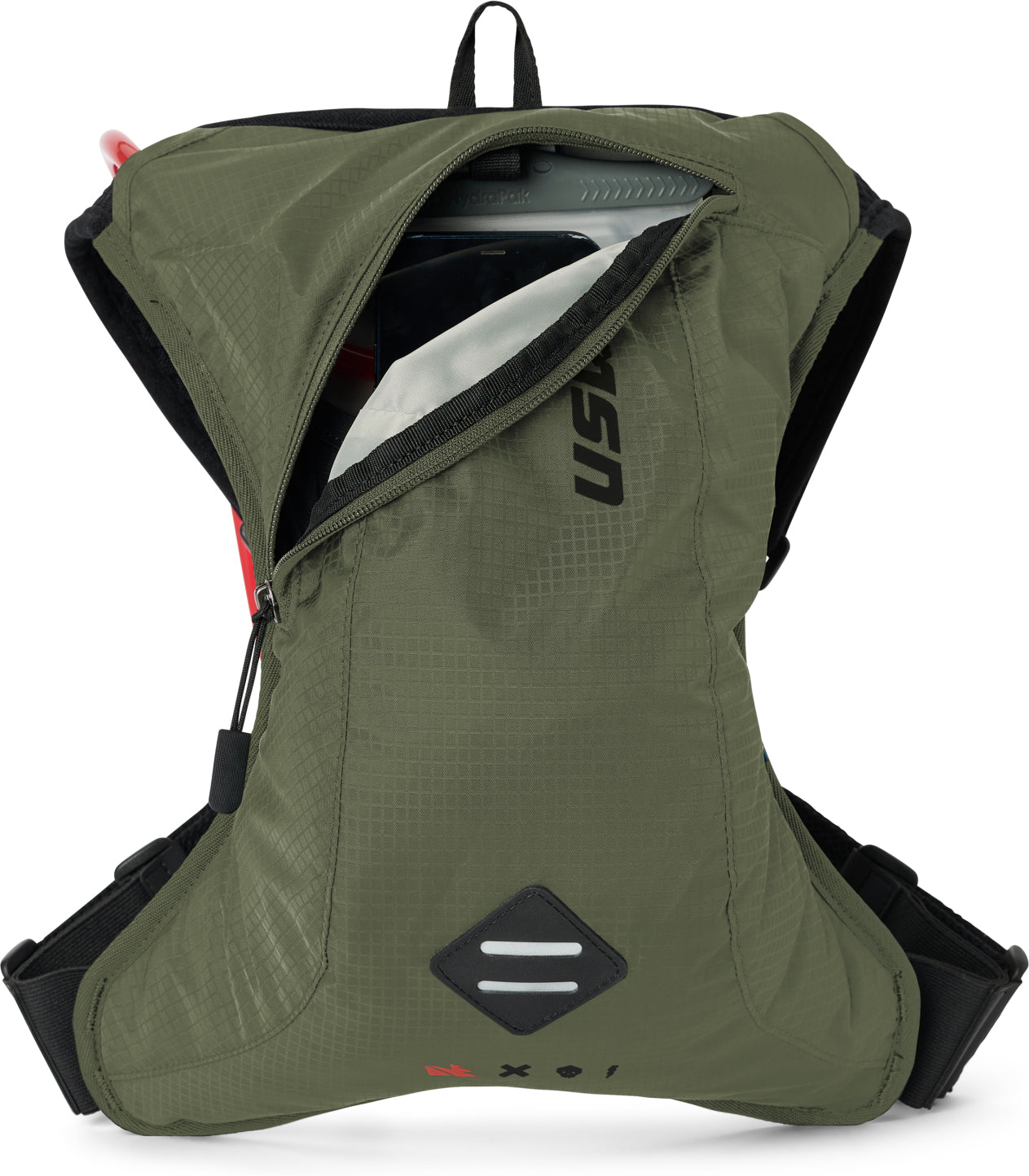Saco de hidratação USWE OUTLANDER XC 4 L Verde