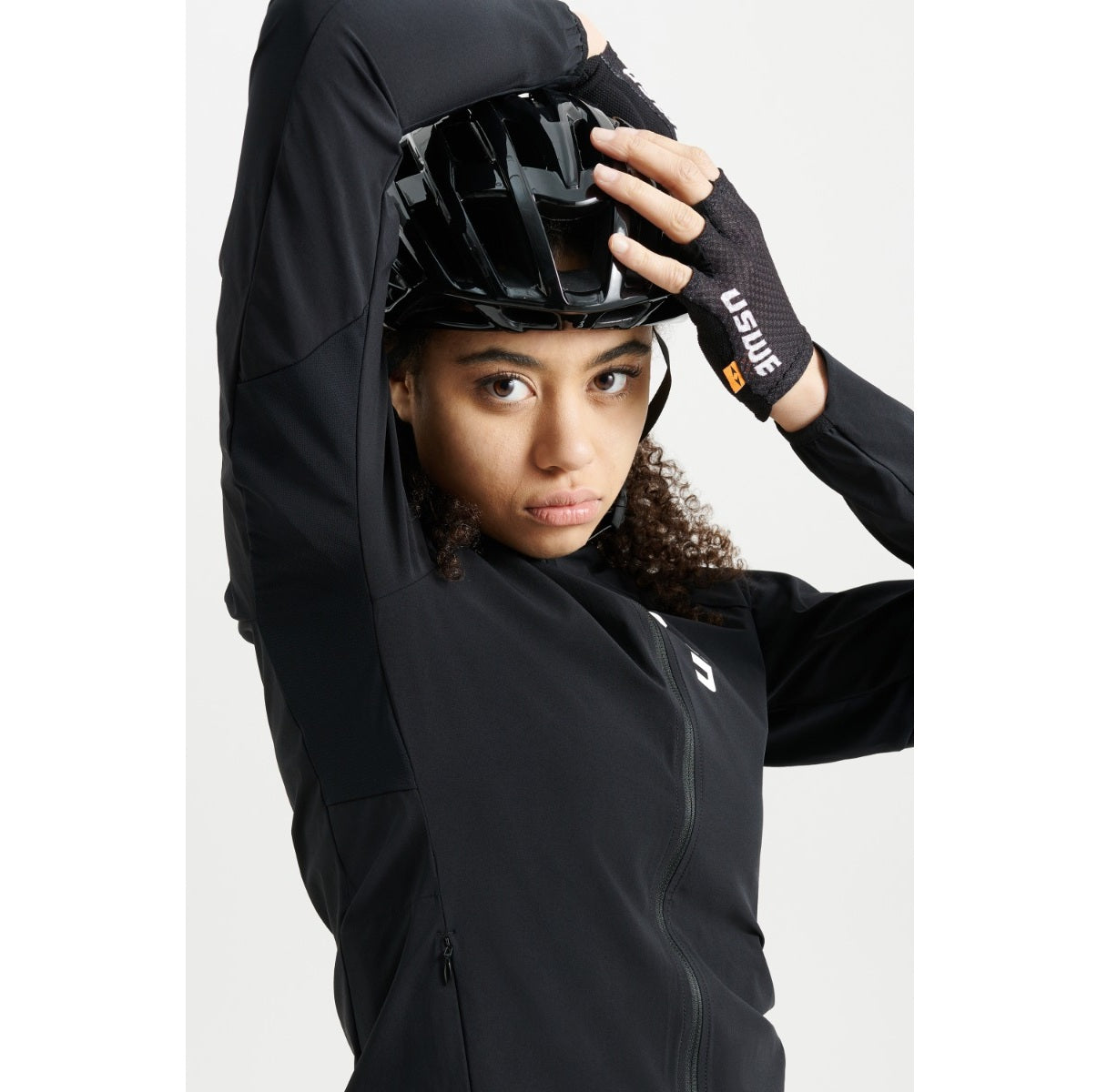 Casaco USWE WIND GRAVEL para mulher Preto