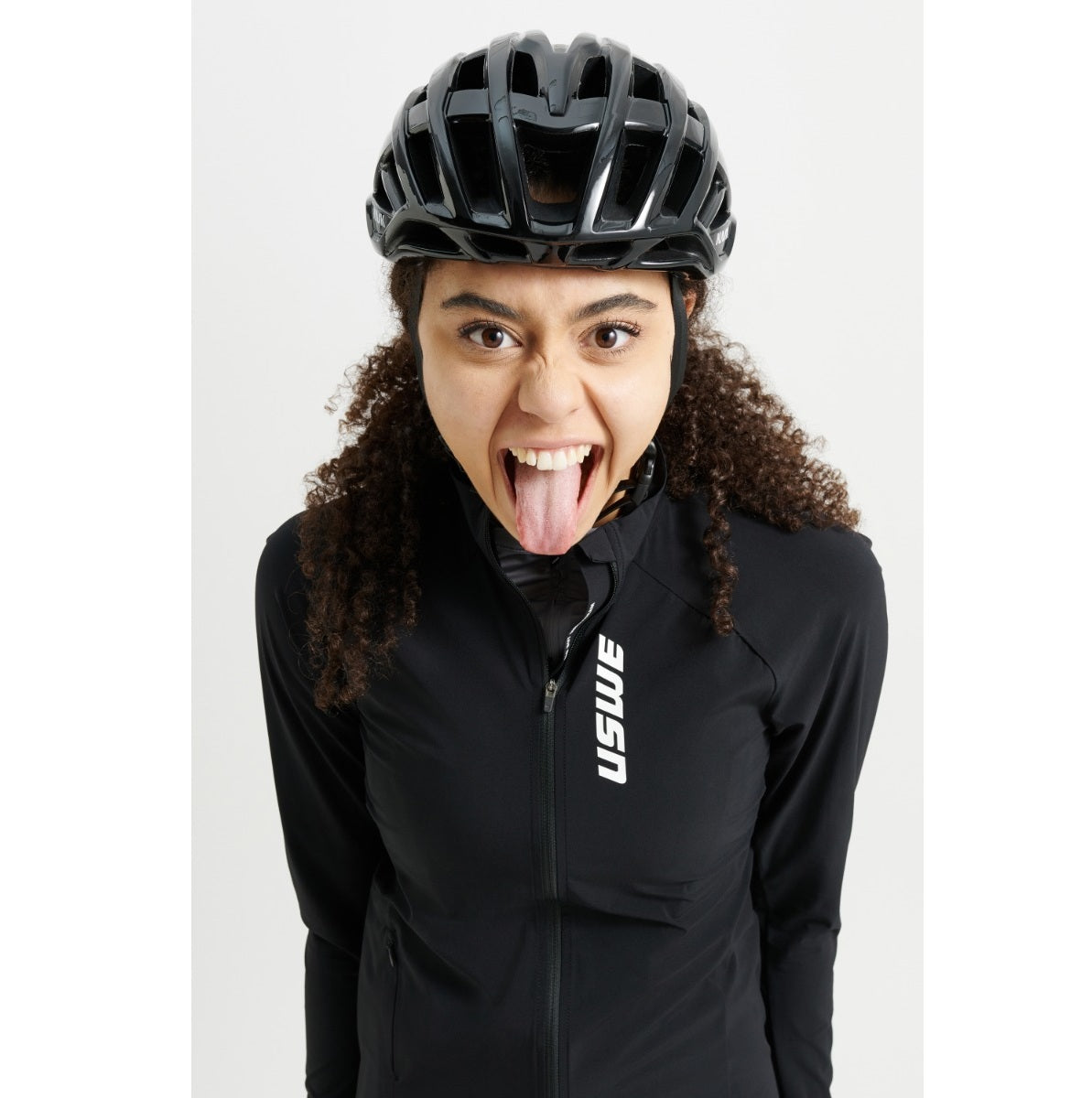 Casaco USWE WIND GRAVEL para mulher Preto