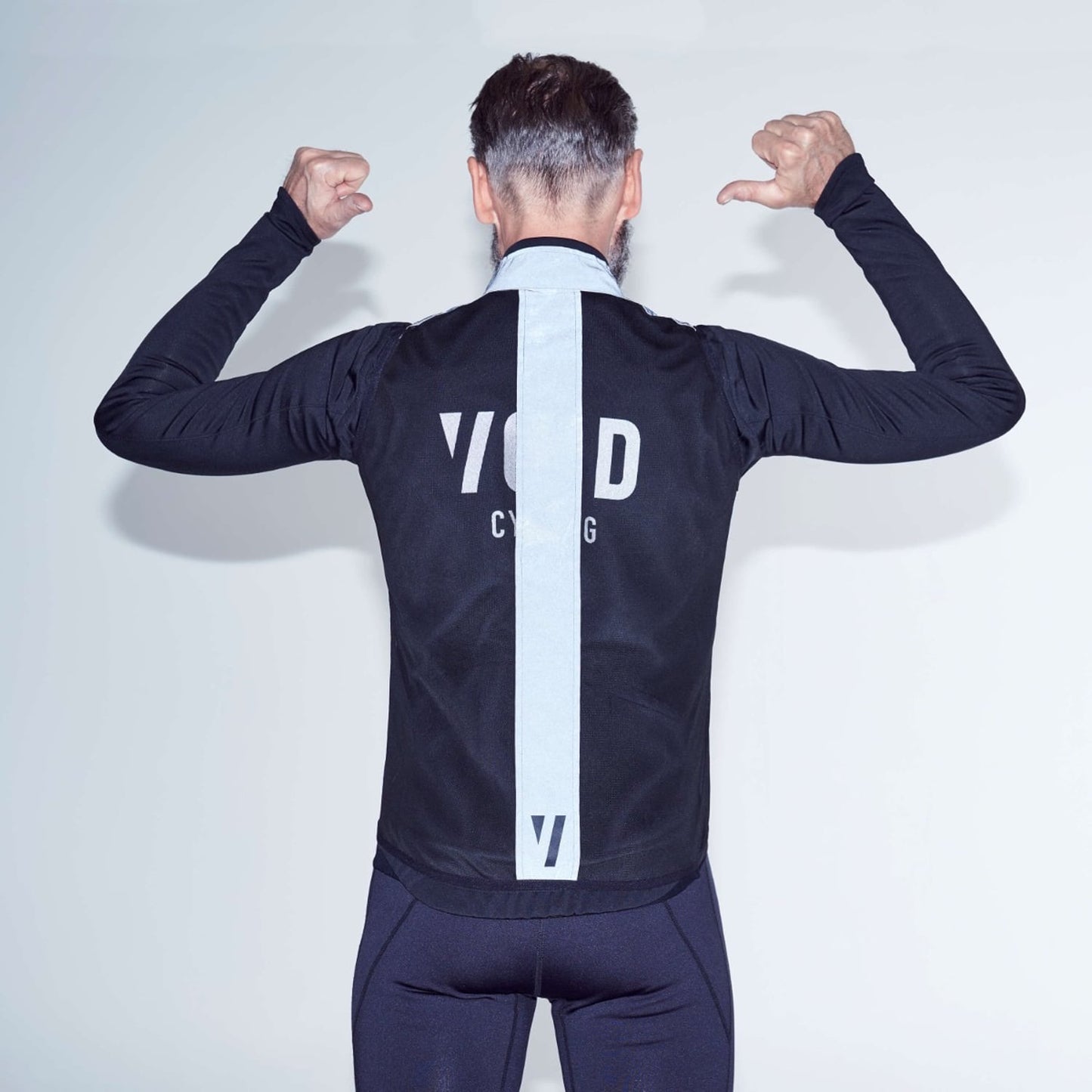 Casaco sem mangas VOID REFLECTIVE Preto