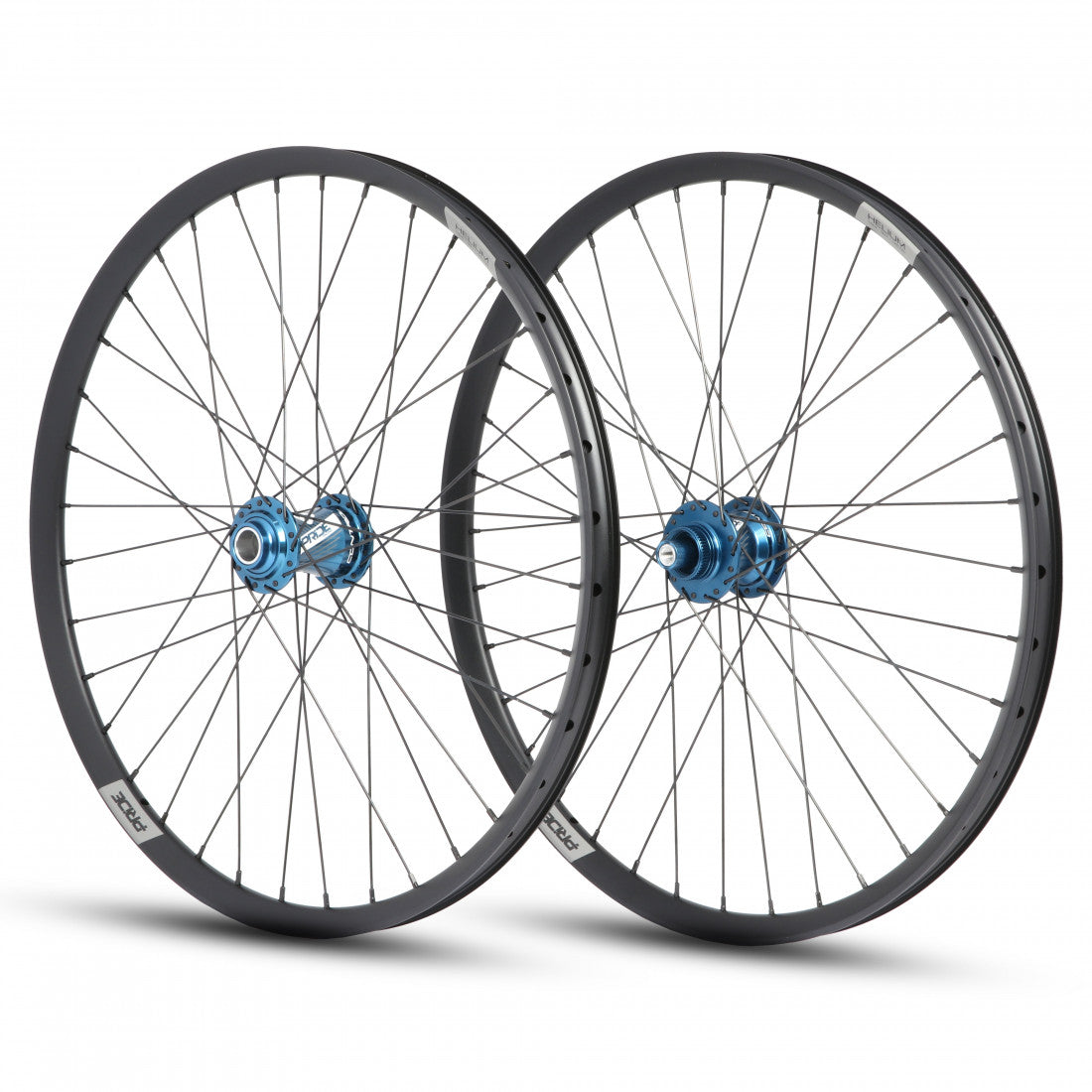 Par de Rodas PRIDE 24" (507mm) Control V1 Helium Disc Eixos 20/10mm Azul