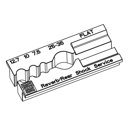 Mordentes macios para amortecedores ROCKSHOX REVERB B1 ou espigões de selim