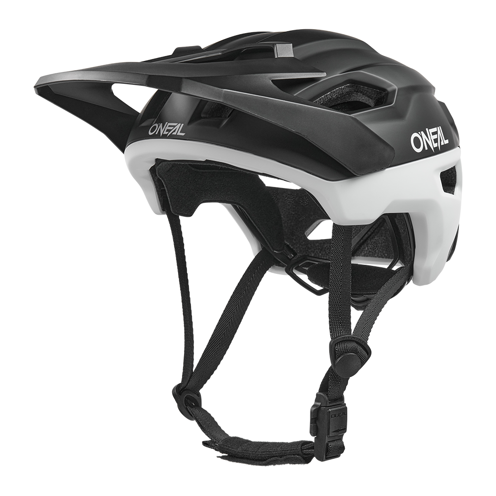 Capacete de BTT O'NEAL TRAILFINDER EVO SOLID Preto/Branco 2026