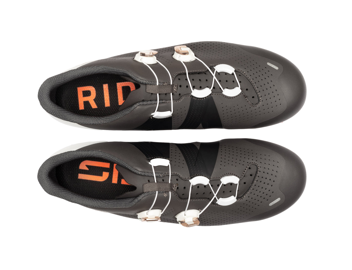 Chaussures route Sidi Ergo 6S anthracite et blanc, vue de face