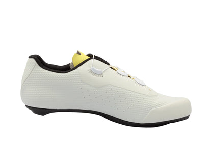 Sapatos de Estrada SIDI FAST 3 Branco/Amarelo