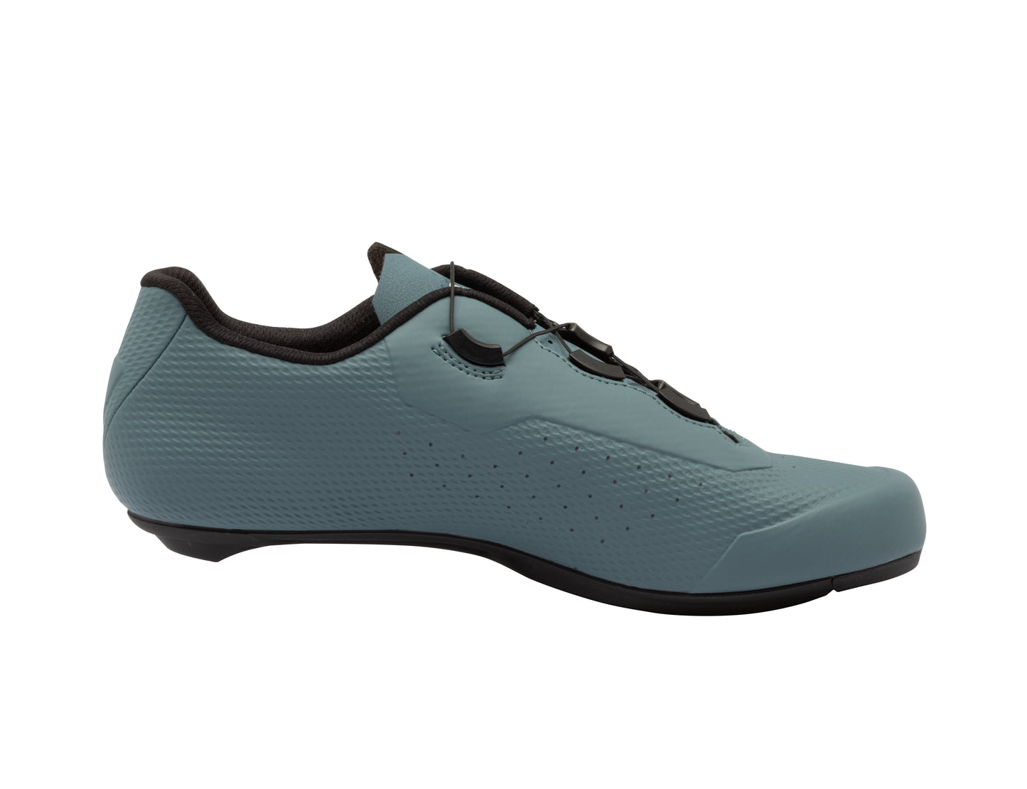 Chaussures route Sidi Fast 3 storm grey et ice white, vue de profil intérieur