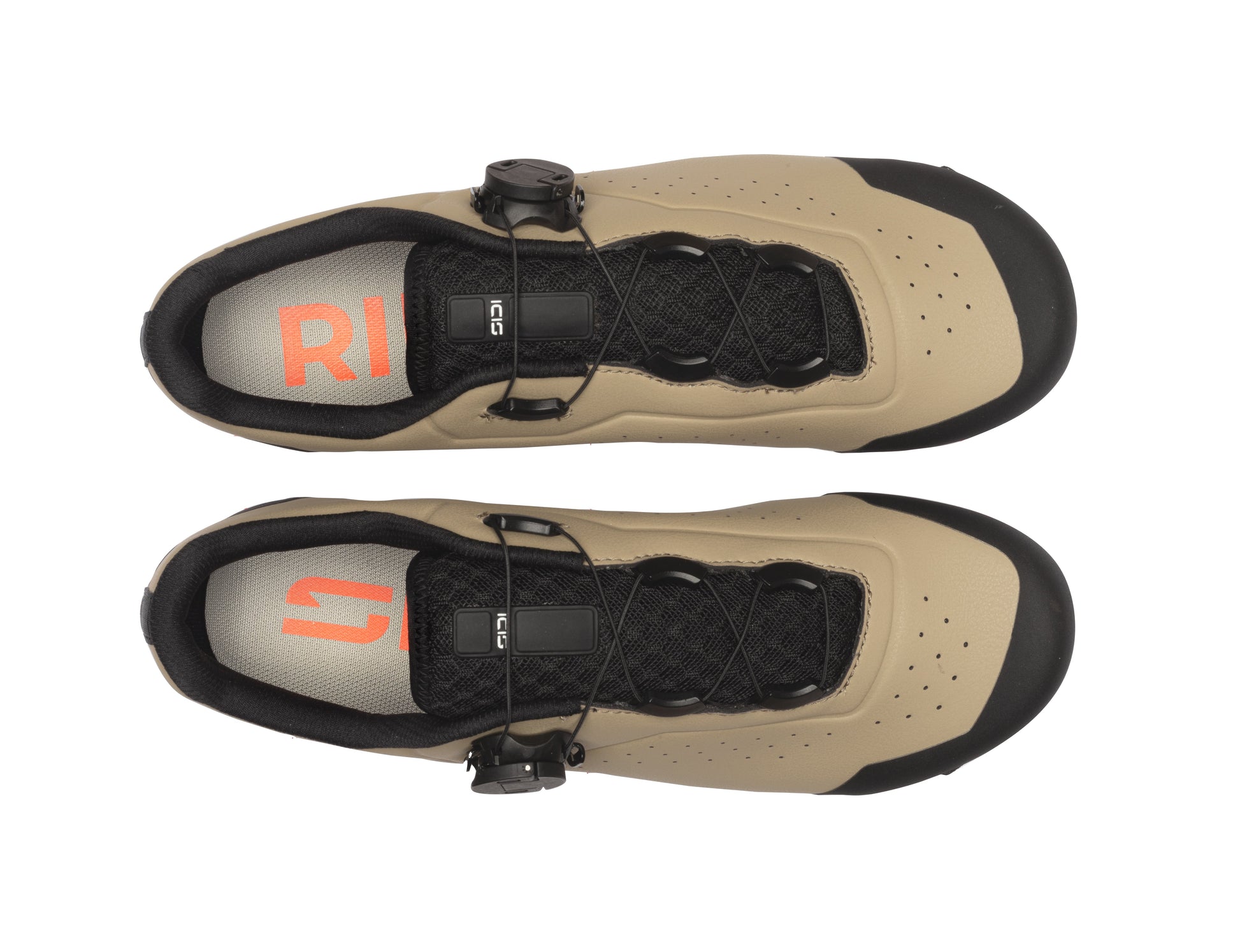 Chaussures XC gravel Sidi Liinea dark sand, vue de face