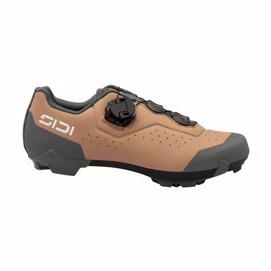 Sapatos XC gravel Sidi Liinea Woman cork brown, vista de perfil exterior